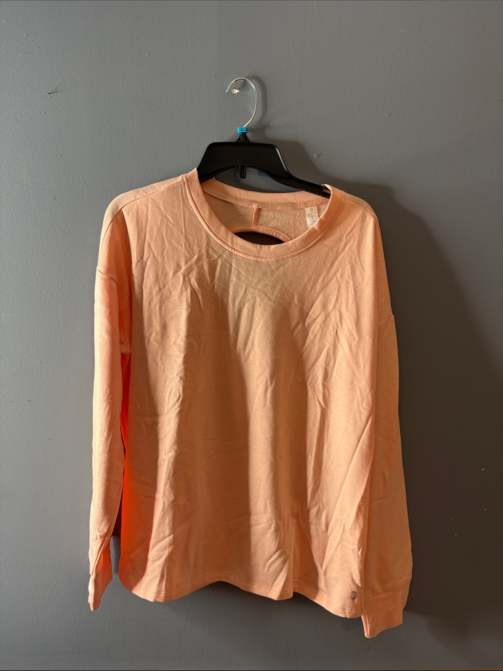 Peach Long Sleeve Sweatshirt